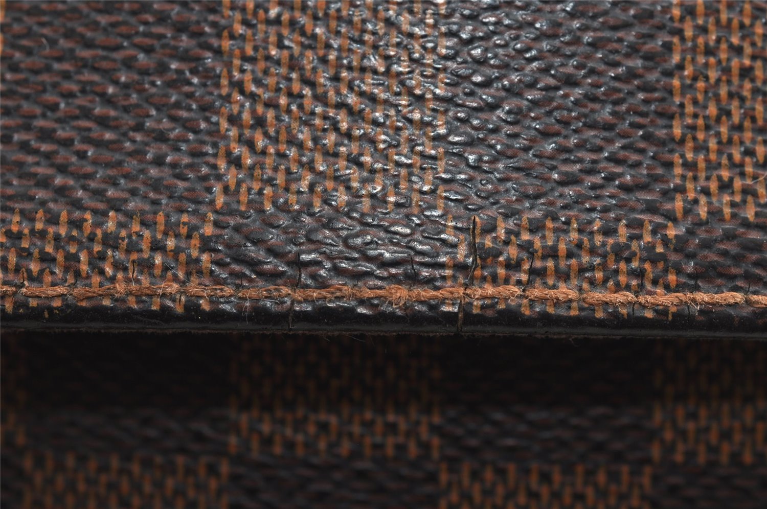 Authentic Louis Vuitton Damier Shelton MM Shoulder Cross Bag N41149 LV 6990J