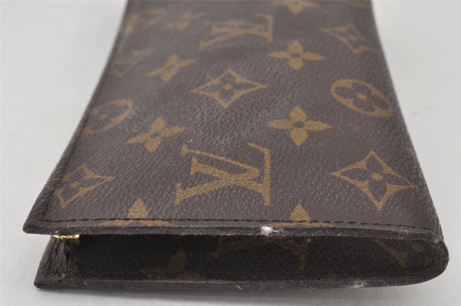 Authentic Louis Vuitton Monogram Pouch For Bucket GM LV Junk 6990K