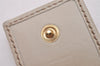 Authentic GUCCI Guccissima GG Leather Bifold Wallet Purse 150673 White 6992I