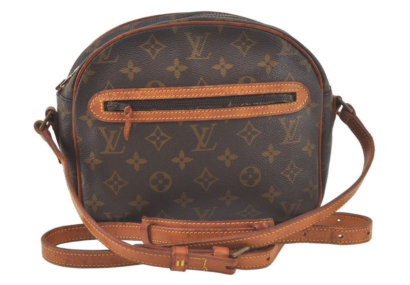 Authentic Louis Vuitton Monogram Senlis Shoulder Cross Bag Old Model LV 6992K