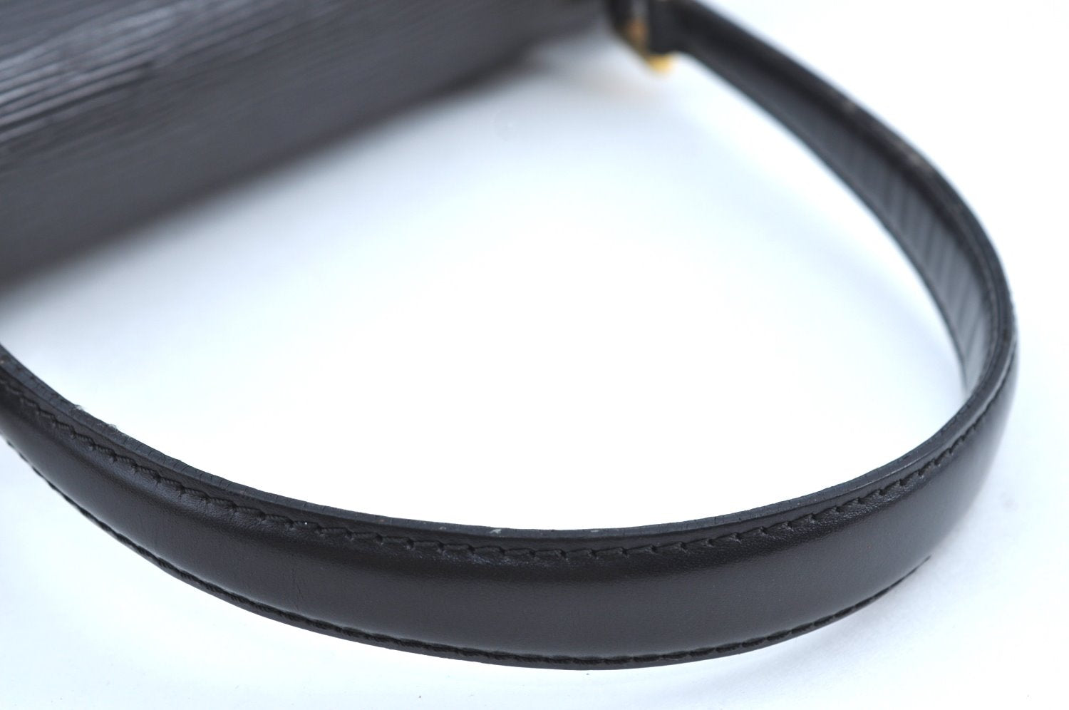 Authentic Louis Vuitton Epi Concorde Hand Bag Purse Black M52132 LV 6993G