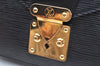 Authentic Louis Vuitton Epi Concorde Hand Bag Purse Black M52132 LV 6993G