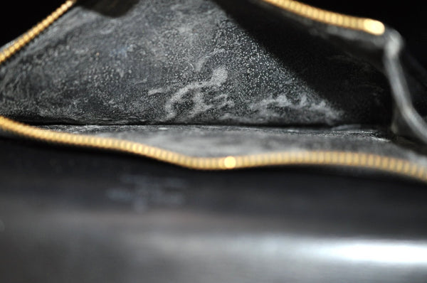 Authentic Louis Vuitton Epi Concorde Hand Bag Purse Black M52132 LV 6993G