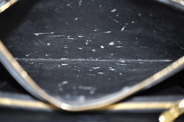 Authentic Louis Vuitton Epi Concorde Hand Bag Purse Black M52132 LV 6993G