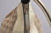 Authentic GUCCI Abbey Shoulder Tote Bag GG Canvas Leather 189833 Beige 6993J
