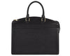 Authentic Louis Vuitton Epi Riviera Hand Bag Black M48182 LV Junk 6994K