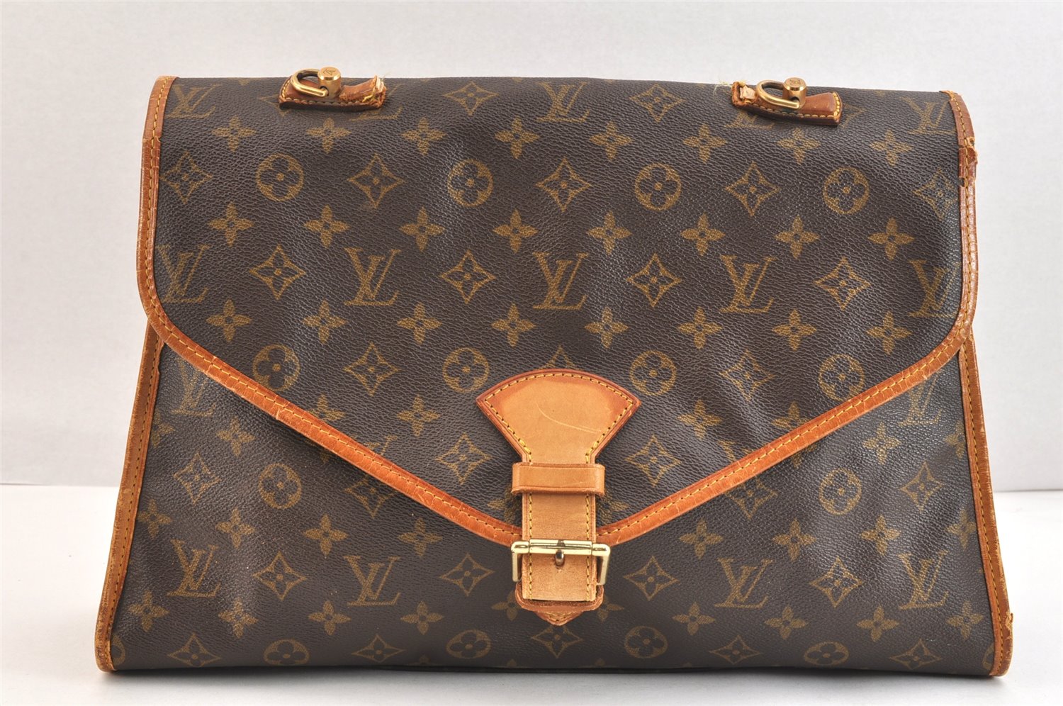 Authentic Louis Vuitton Monogram Beverly 41 M51121 2Way Hand Bag Junk 6995K