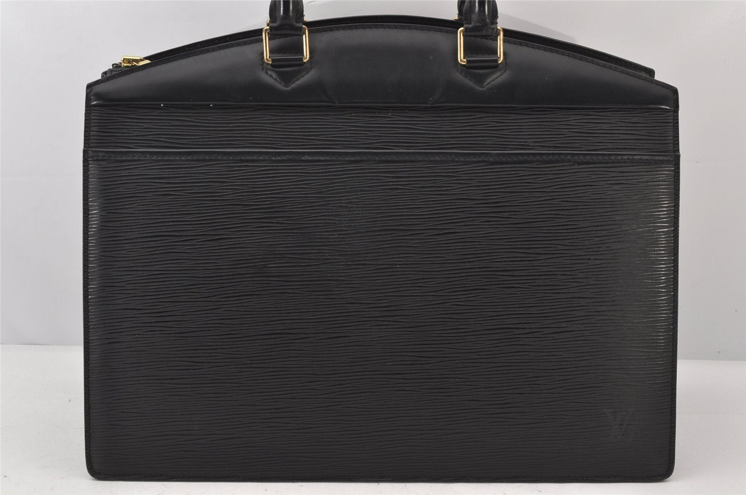 Authentic Louis Vuitton Epi Riviera Hand Bag Black M48182 LV 6996K