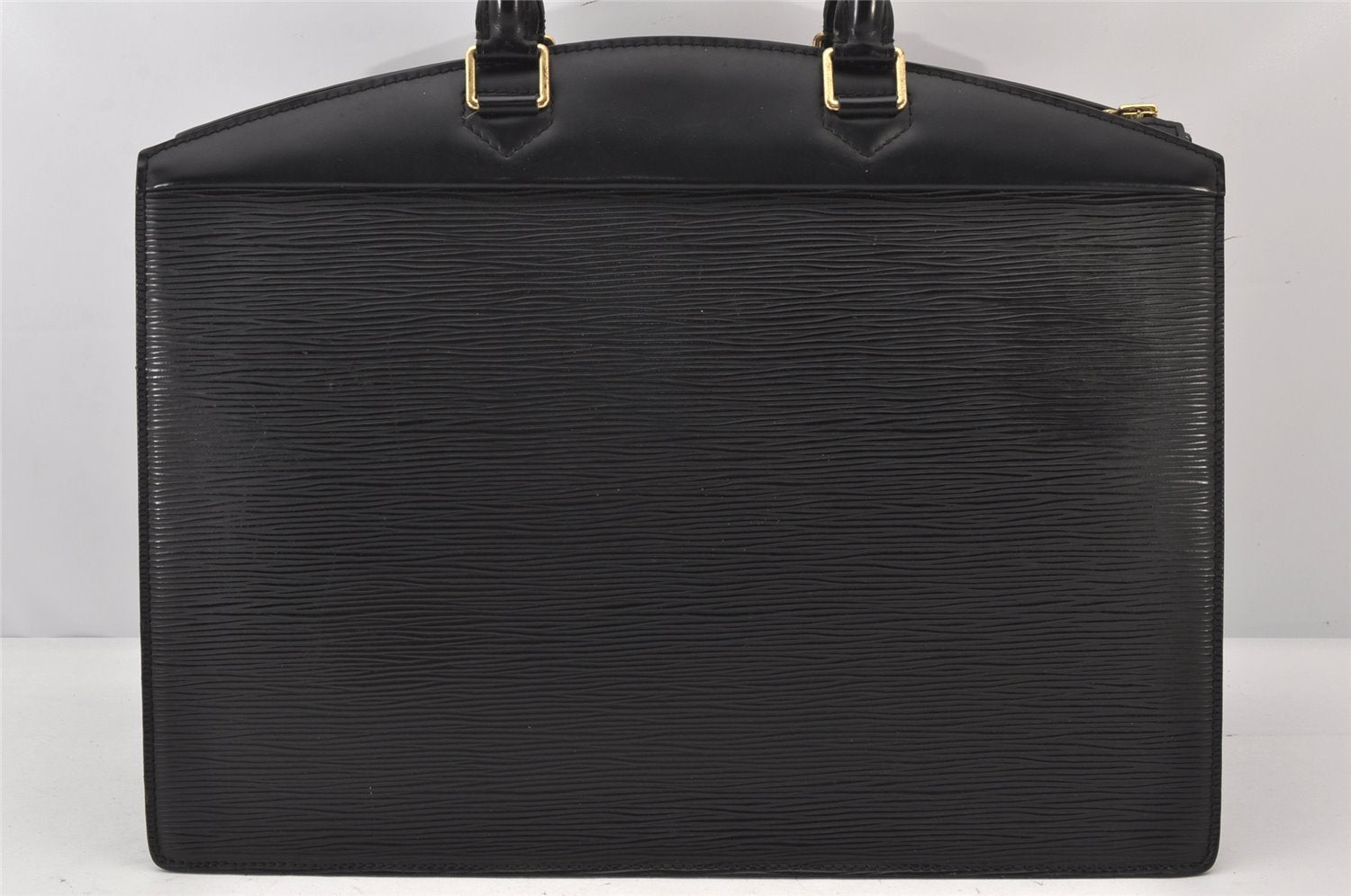 Authentic Louis Vuitton Epi Riviera Hand Bag Black M48182 LV 6996K