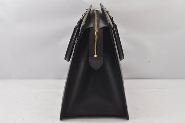 Authentic Louis Vuitton Epi Riviera Hand Bag Black M48182 LV 6996K