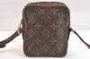 Auth Louis Vuitton Monogram Mini Poche Danube Shoulder Bag M45268 LV Junk 6997K