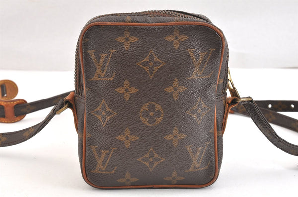 Auth Louis Vuitton Monogram Mini Poche Danube Shoulder Bag M45268 LV Junk 6997K