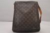 Authentic Louis Vuitton Monogram Musette Shoulder Cross Body Bag M51256 LV 7001I