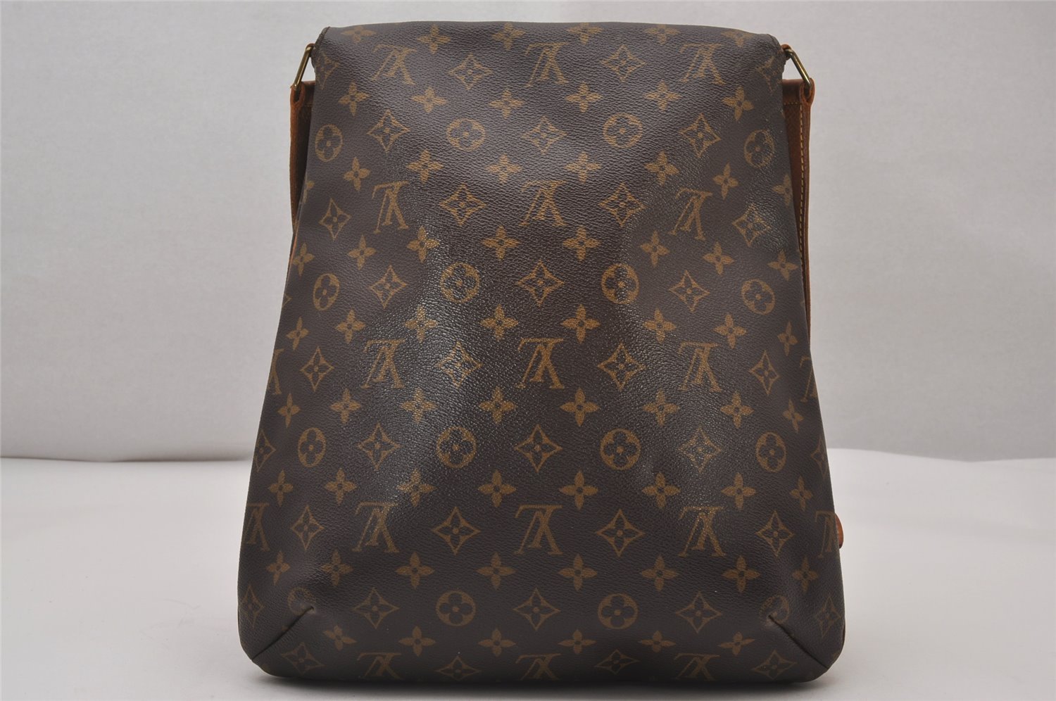 Authentic Louis Vuitton Monogram Musette Shoulder Cross Body Bag M51256 LV 7001I