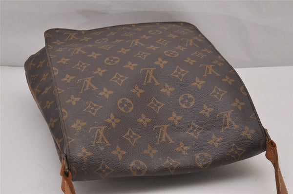 Authentic Louis Vuitton Monogram Musette Shoulder Cross Body Bag M51256 LV 7001I