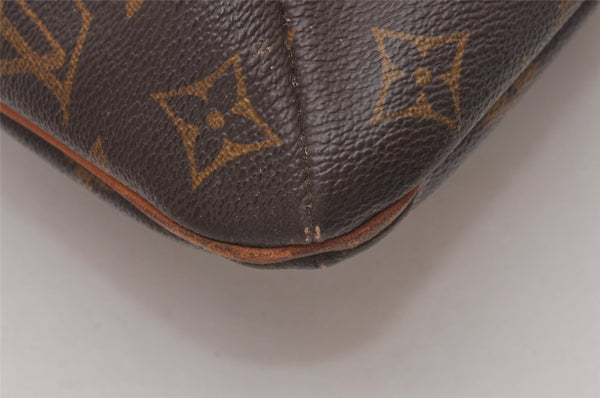 Authentic Louis Vuitton Monogram Musette Shoulder Cross Body Bag M51256 LV 7001I