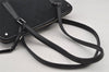 Authentic GUCCI Shoulder Hand Bag Purse GG Canvas Leather 73880 Black 7001J