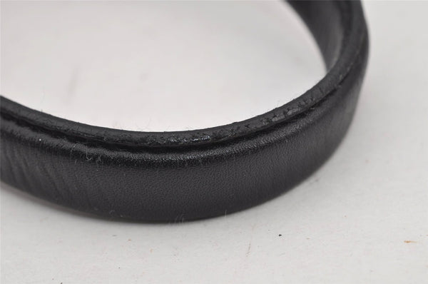 Authentic GUCCI Shoulder Hand Bag Purse GG Canvas Leather 73880 Black 7001J