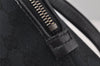 Authentic GUCCI Shoulder Hand Bag Purse GG Canvas Leather 73880 Black 7001J
