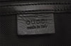 Authentic GUCCI Shoulder Hand Bag Purse GG Canvas Leather 73880 Black 7001J
