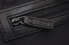 Authentic GUCCI Shoulder Hand Bag Purse GG Canvas Leather 73880 Black 7001J