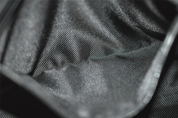 Authentic GUCCI Shoulder Hand Bag Purse GG Canvas Leather 73880 Black 7001J