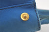 Authentic PRADA Vintage Canapa SS Denim 2Way Shoulder Hand Bag Purse Blue 7002K