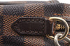 Authentic Louis Vuitton Damier Pochette Ipanema N51296 Shoulder Cross Bag 7003I