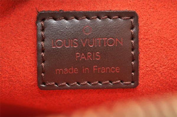 Authentic Louis Vuitton Damier Pochette Ipanema N51296 Shoulder Cross Bag 7003I