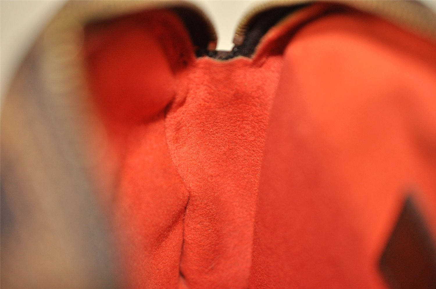 Authentic Louis Vuitton Damier Pochette Ipanema N51296 Shoulder Cross Bag 7003I