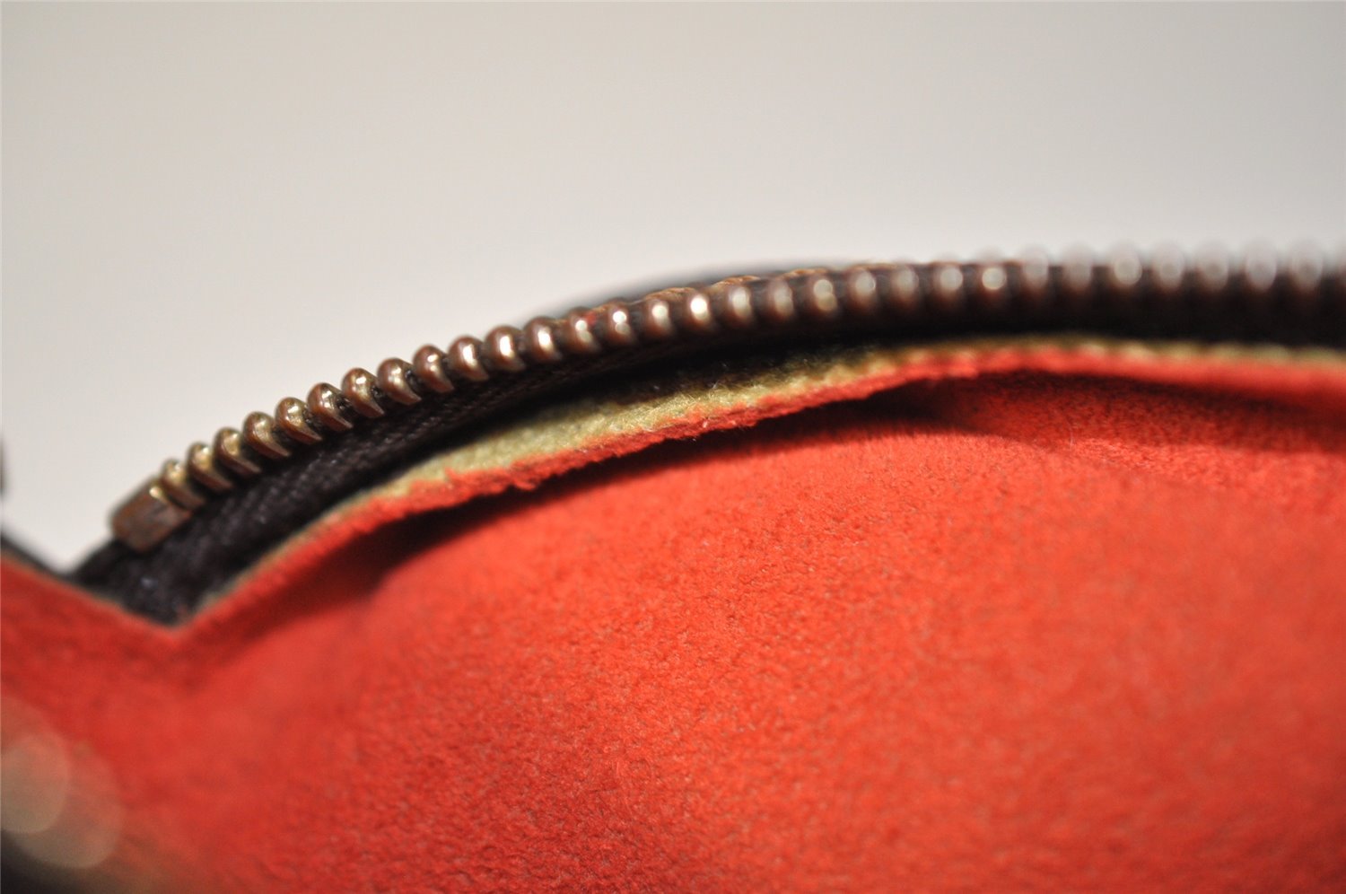 Authentic Louis Vuitton Damier Pochette Ipanema N51296 Shoulder Cross Bag 7003I