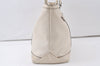 Authentic GUCCI Sunset Vintage Shoulder Tote Bag Leather 232973 White 7003K