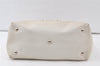 Authentic GUCCI Sunset Vintage Shoulder Tote Bag Leather 232973 White 7003K