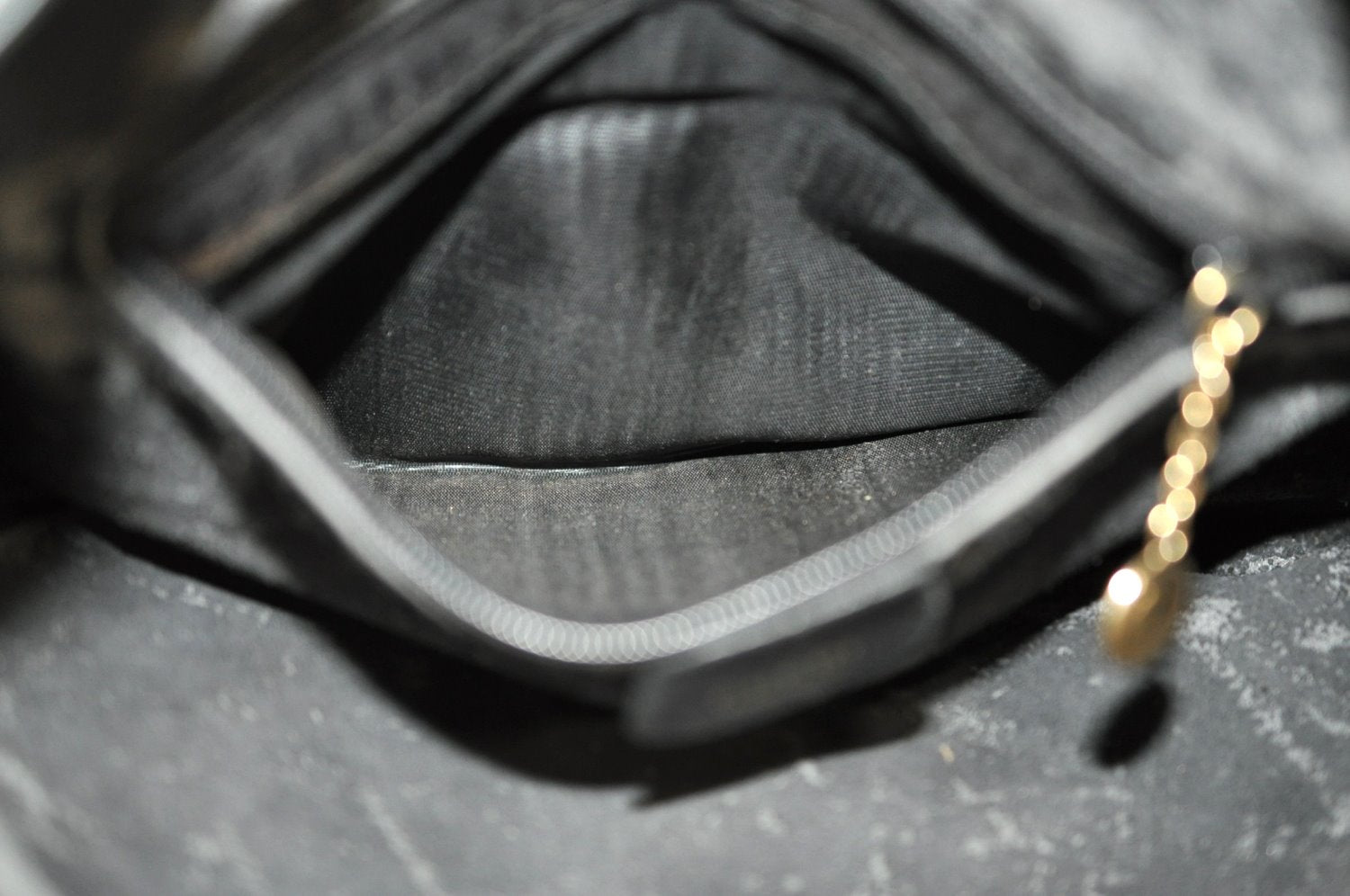 Authentic GUCCI Vintage Bamboo Shoulder Tote Bag Leather Black Junk 7005G