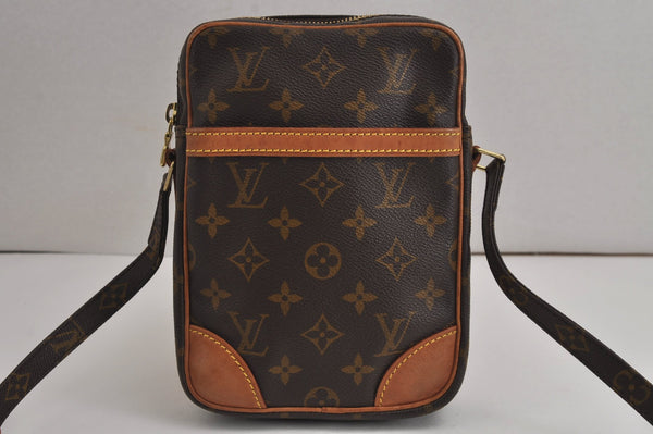 Authentic Louis Vuitton Monogram Danube Shoulder Cross Body Bag M45266 LV 7005J