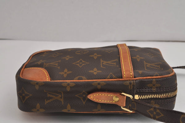 Authentic Louis Vuitton Monogram Danube Shoulder Cross Body Bag M45266 LV 7005J