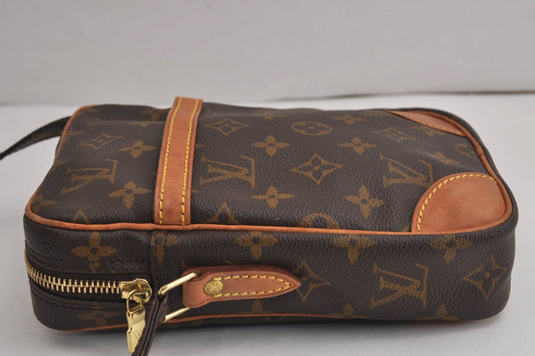 Authentic Louis Vuitton Monogram Danube Shoulder Cross Body Bag M45266 LV 7005J