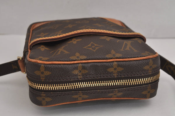 Authentic Louis Vuitton Monogram Danube Shoulder Cross Body Bag M45266 LV 7005J