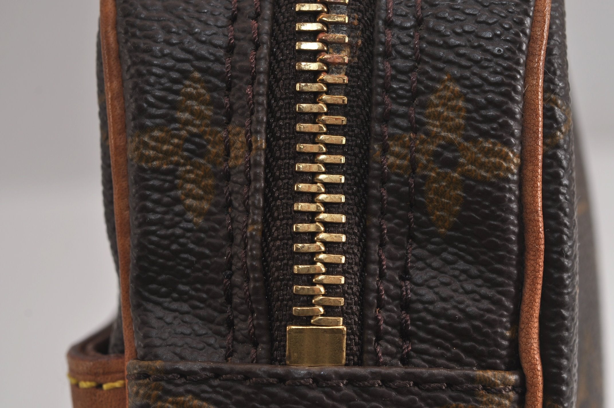 Authentic Louis Vuitton Monogram Danube Shoulder Cross Body Bag M45266 LV 7005J