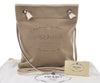 Authentic PRADA LOGO JACQUARD Canvas Leather Shoulder Bag BT0551 Beige 7005K