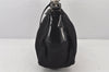 Authentic PRADA TESSUTO VERNI Nylon Enamel Shoulder Hand Bag BR0687 Black 7008K