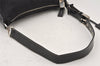 Authentic PRADA TESSUTO VERNI Nylon Enamel Shoulder Hand Bag BR0687 Black 7008K