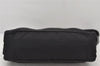 Authentic PRADA TESSUTO VERNI Nylon Enamel Shoulder Hand Bag BR0687 Black 7008K