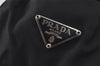 Authentic PRADA TESSUTO VERNI Nylon Enamel Shoulder Hand Bag BR0687 Black 7008K