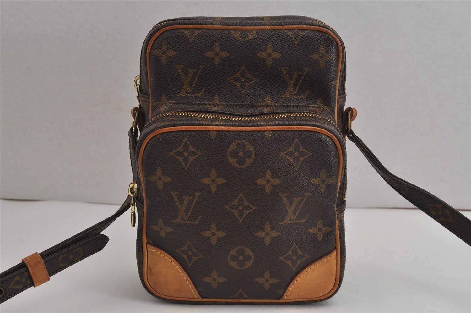Authentic Louis Vuitton Monogram Amazone Shoulder Cross Body Bag M45236 LV 7009J