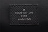 Authentic Louis Vuitton Taiga Roman PM Shoulder Cross Bag Black M32726 LV 7012I