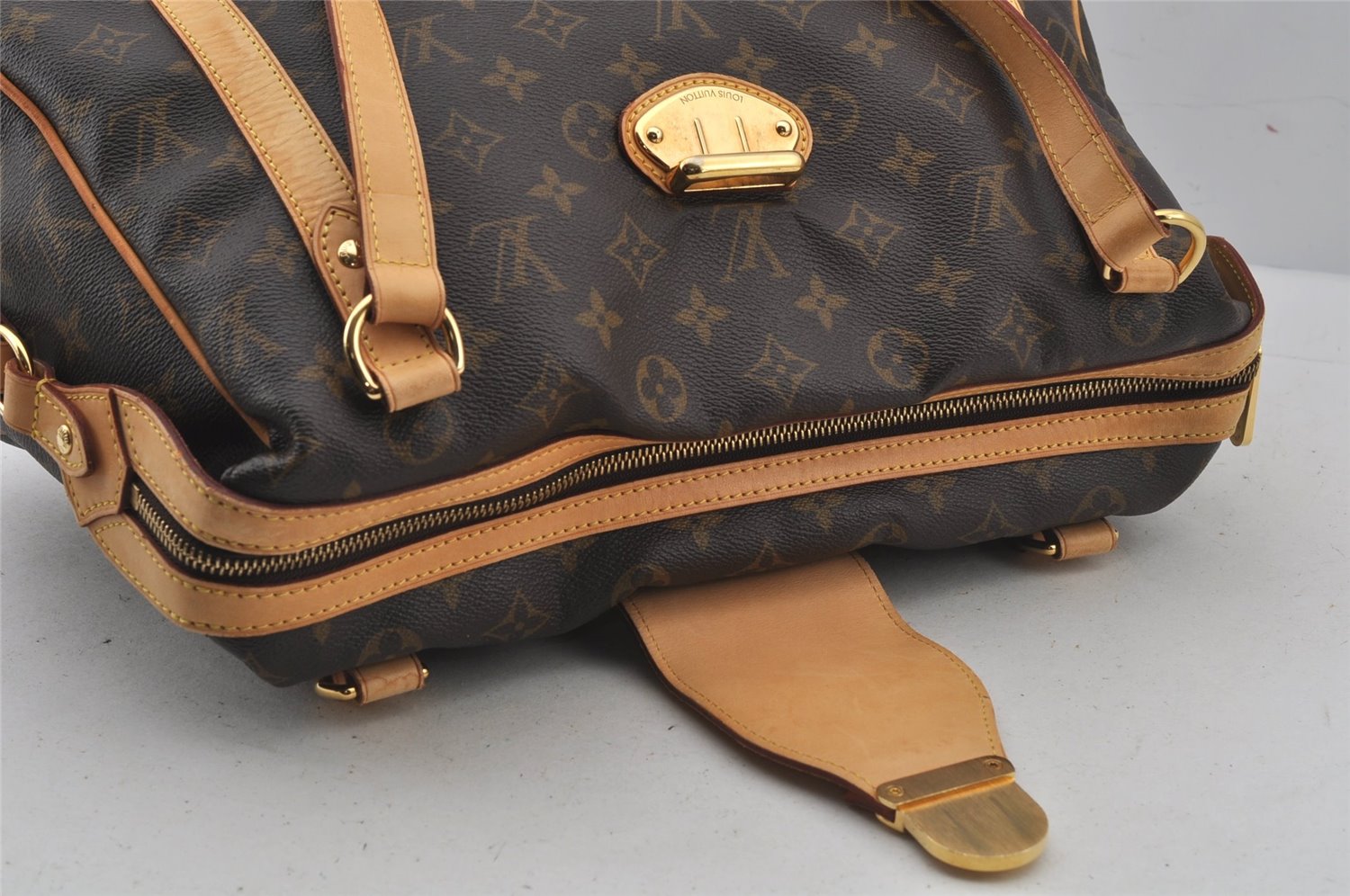 Authentic Louis Vuitton Monogram Stresa PM Shoulder Tote Bag M51186 LV 7014J