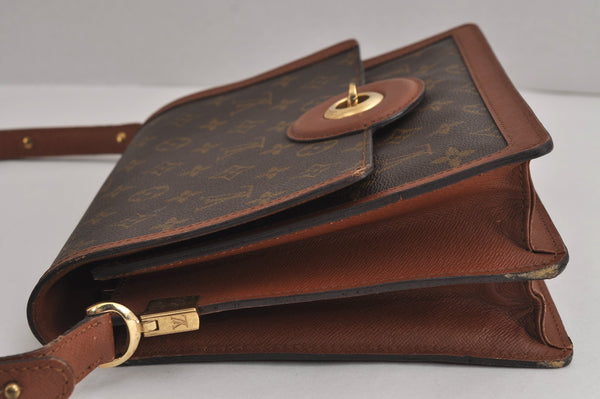 Authentic Louis Vuitton Monogram Raspail Shoulder Cross Body Bag M51372 LV 7015J