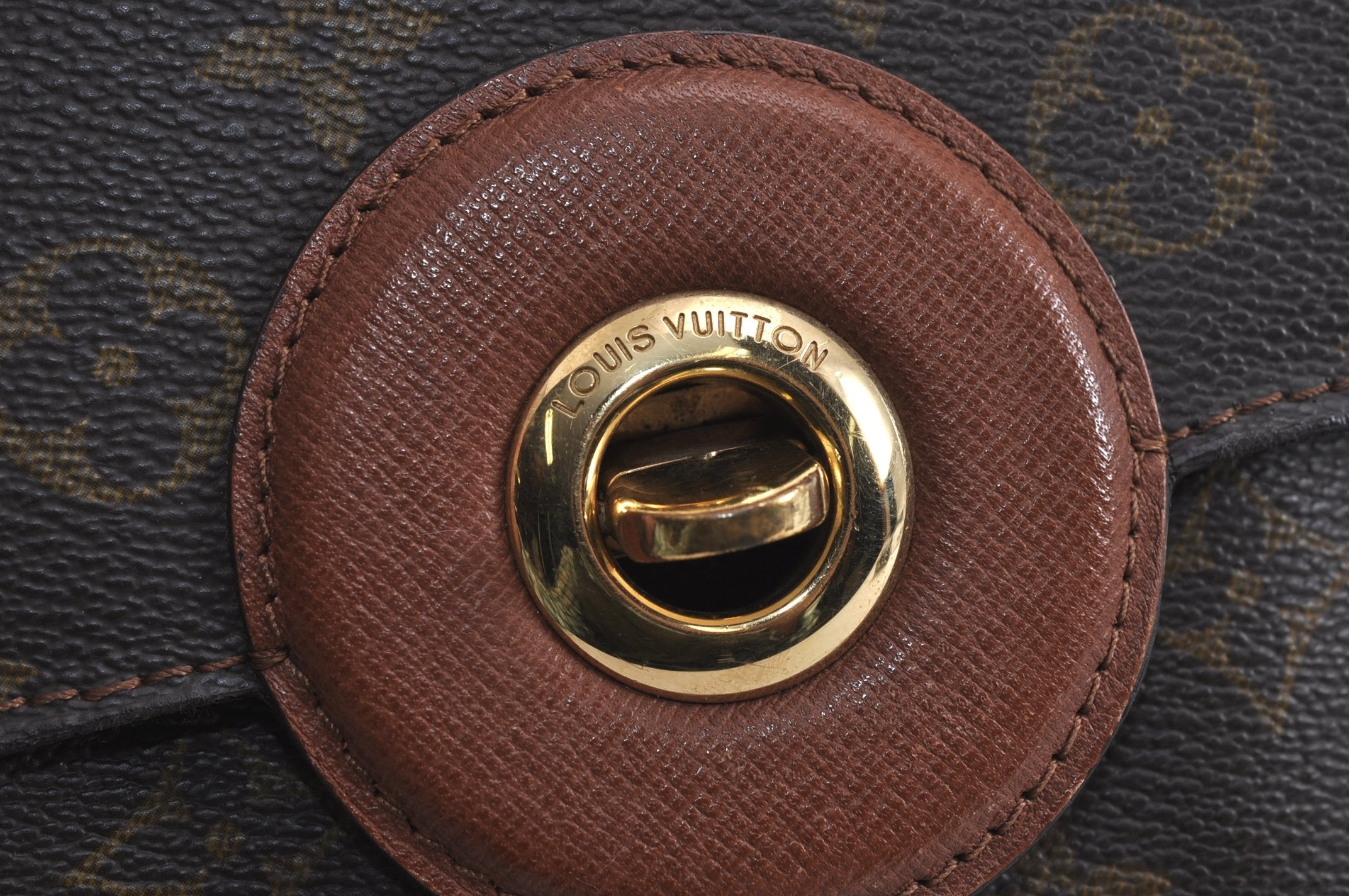 Authentic Louis Vuitton Monogram Raspail Shoulder Cross Body Bag M51372 LV 7015J