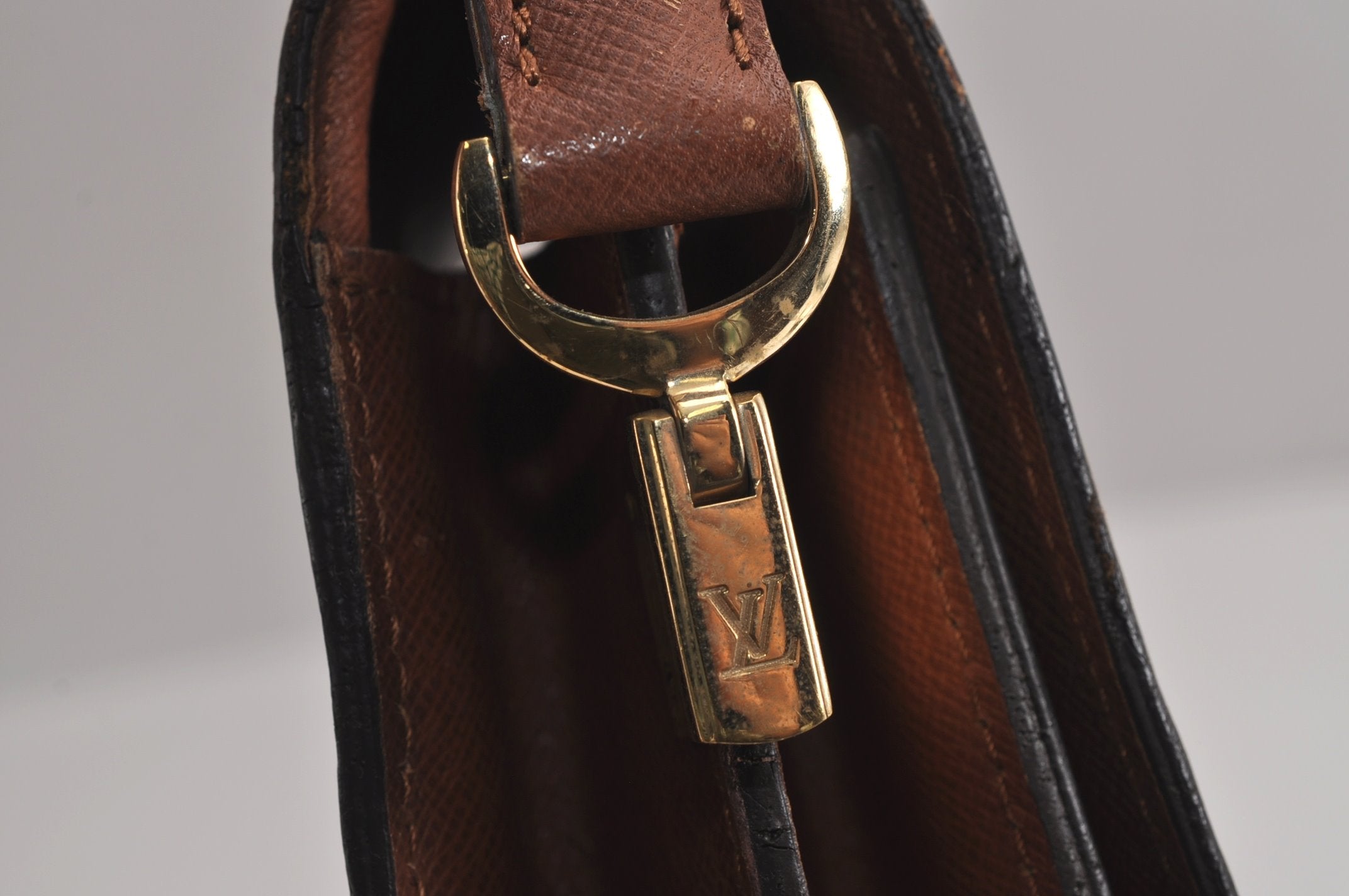 Authentic Louis Vuitton Monogram Raspail Shoulder Cross Body Bag M51372 LV 7015J